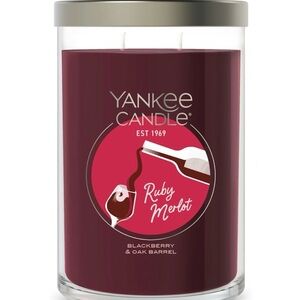 Yankee Candle Ruby Merlot 20 oz Jar Candle
